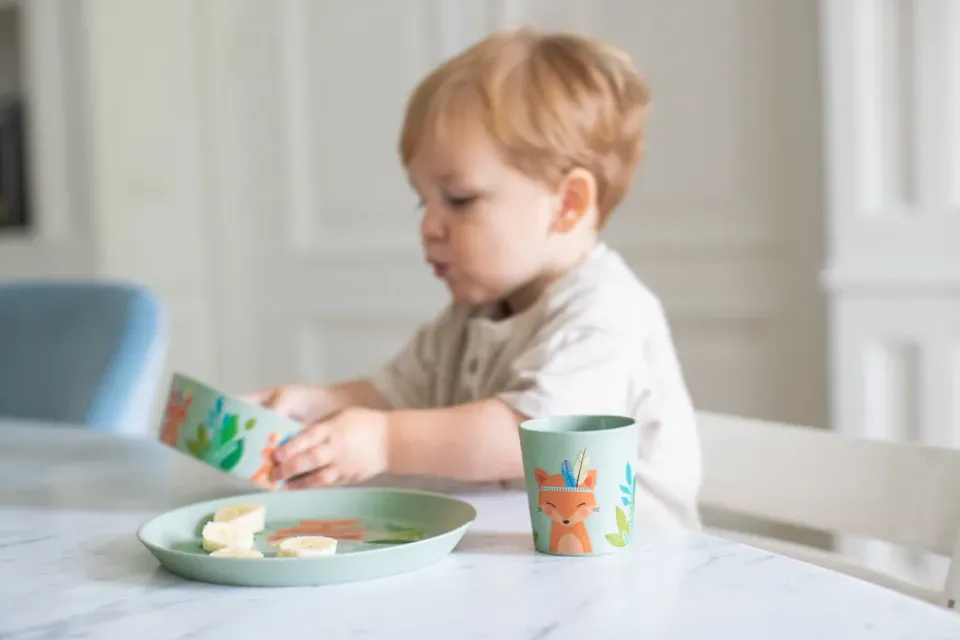 Koziol Connect children's dinnerware 3 pieces, Harry Green Clearance