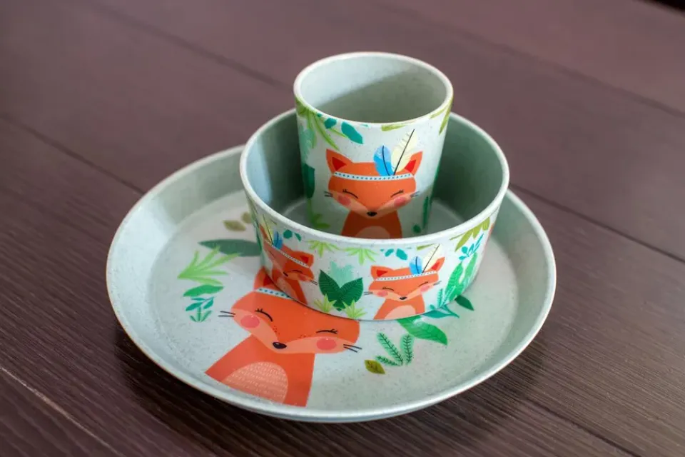 Koziol Connect children's dinnerware 3 pieces, Harry Green Clearance