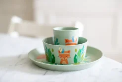 Koziol Connect children's dinnerware 3 pieces, Harry Green Clearance