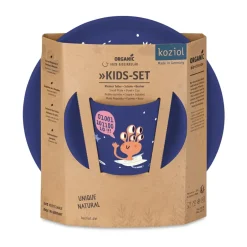 Koziol Connect children's dinnerware 3 pieces, Space Blue Best