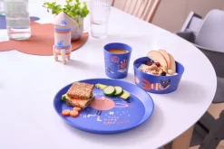 Koziol Connect children's dinnerware 3 pieces, Space Blue Best