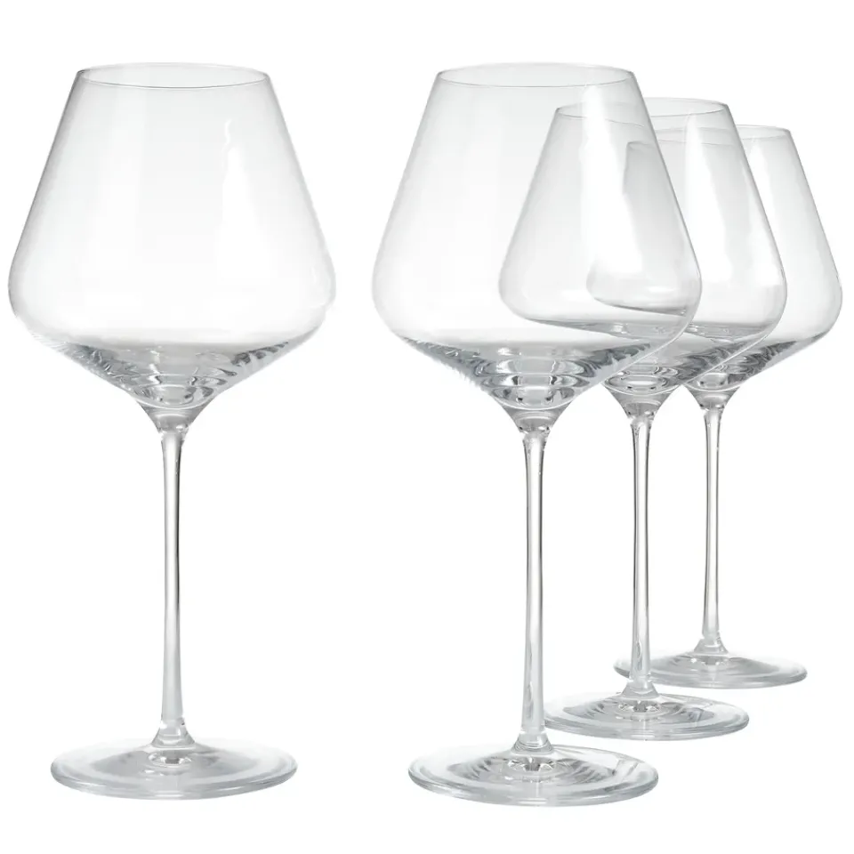 Aida Connoisseur Extravagant red wine glass 71 cl 4-pack, Clear Transparent Best