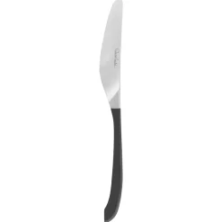 Robert Welch Contour knife, black Silver-coloured