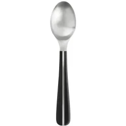 Robert Welch Contour teaspoon, black Silver-coloured Clearance