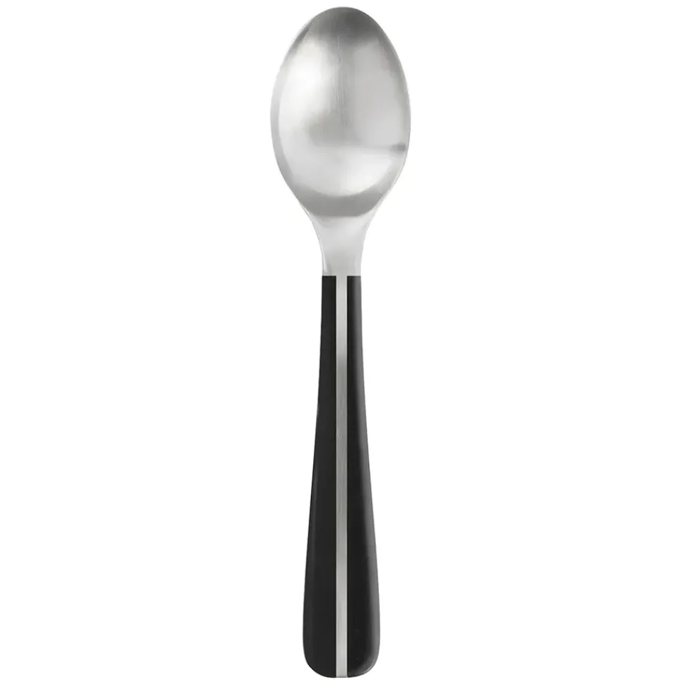 Robert Welch Contour teaspoon, black Silver-coloured Clearance