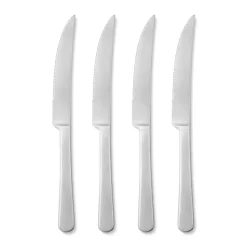 Georg Jensen Copenhagen BBQ knife 4 pieces, matte Silver-coloured Discount