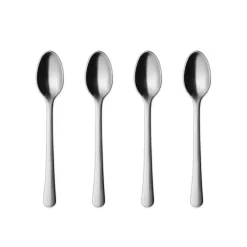 Georg Jensen Copenhagen matte tea and coffee spoon, 4-pack Silver-coloured Best