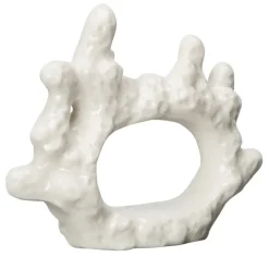 Byon Coral napkin ring, White New