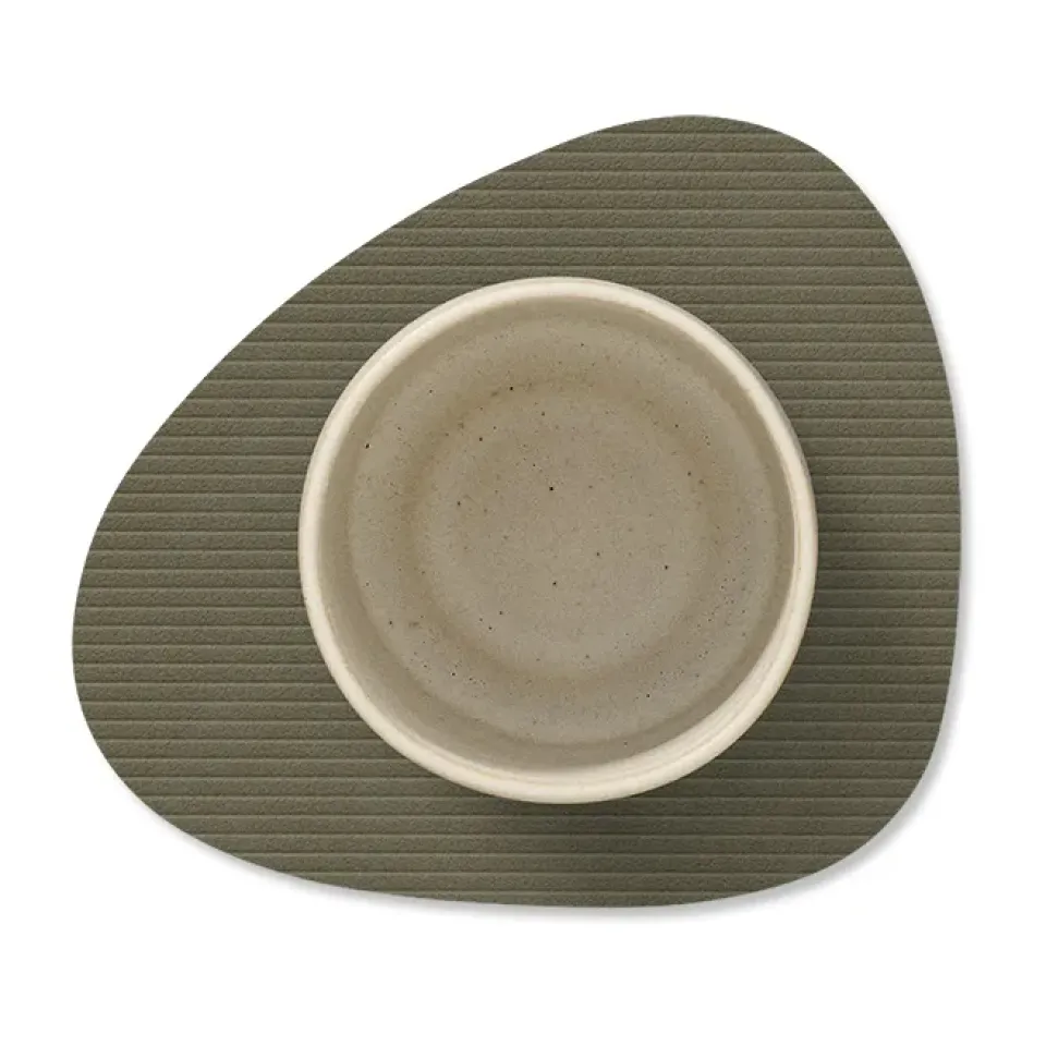 LIND DNA Corduroy coaster curve, Army Green Hot