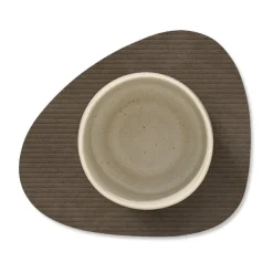 LIND DNA Corduroy coaster curve, Caviar Grey New