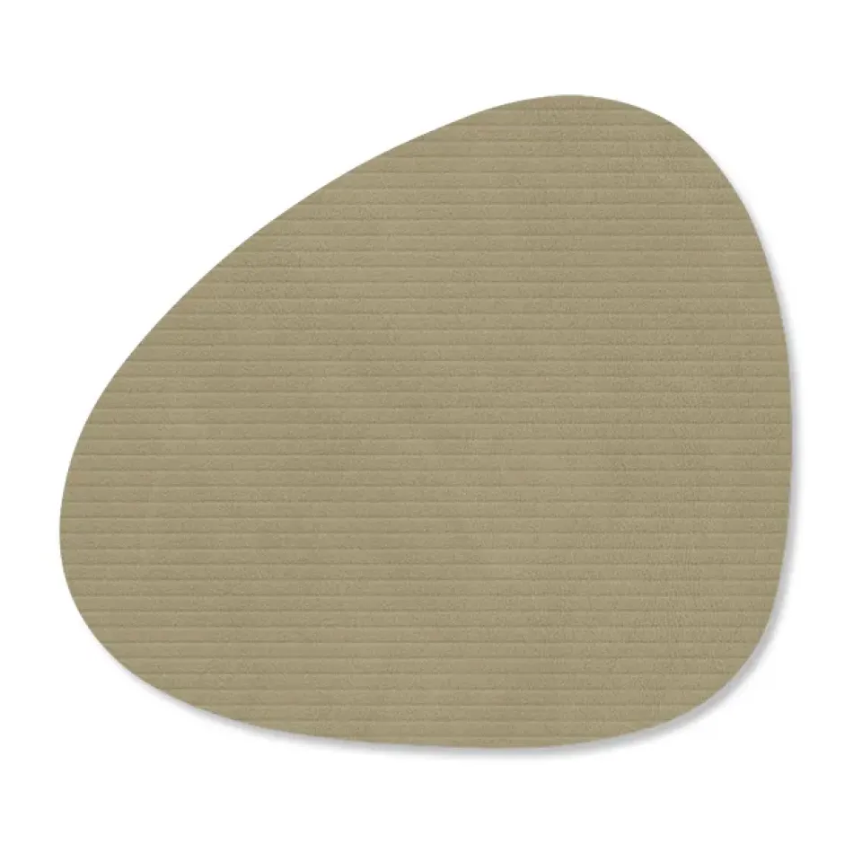 LIND DNA Corduroy coaster curve, Herbal Dust Green Hot