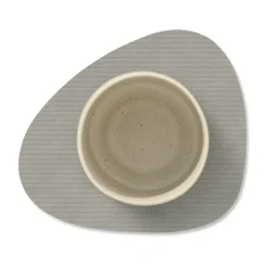 LIND DNA Corduroy coaster curve, Light Grey Hot