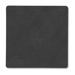 LIND DNA Corduroy coaster square, Black Hot