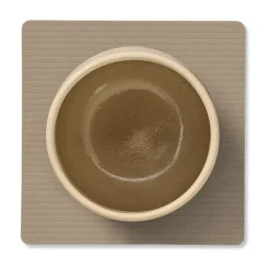 LIND DNA Corduroy coaster square, Clay Brown Sale