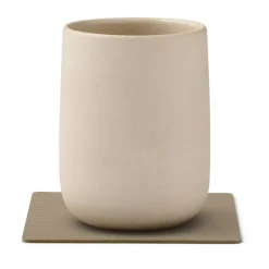 LIND DNA Corduroy coaster square, Clay Brown Sale