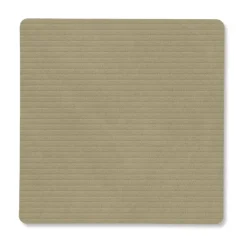 LIND DNA Corduroy coaster square, Herbal Dust Green New