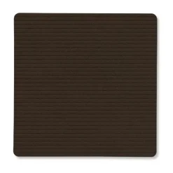 LIND DNA Corduroy coaster square, Hazel Brown Discount