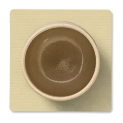LIND DNA Corduroy coaster square, Lemon Sorbet Yellow Online