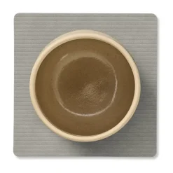 LIND DNA Corduroy coaster square, Light Grey Best
