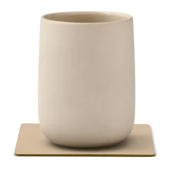LIND DNA Corduroy coaster square, Sand Beige Hot