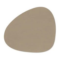 LIND DNA Corduroy placemat curve L, Clay Brown Discount