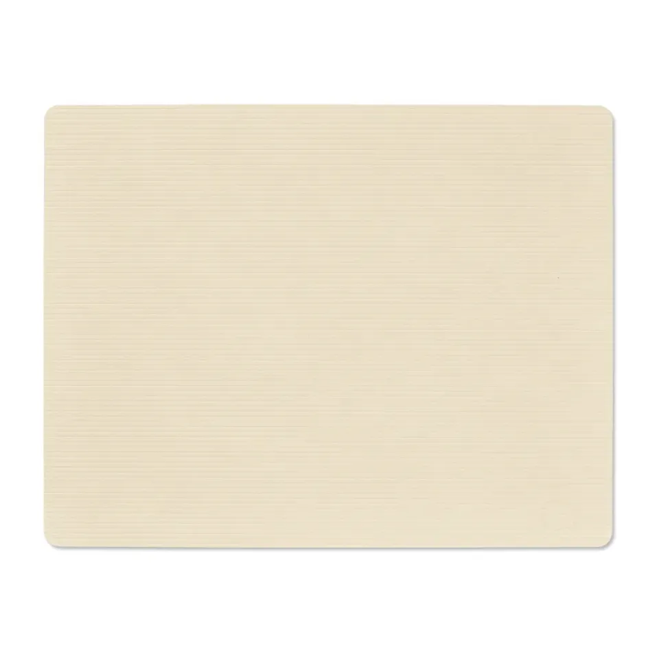 LIND DNA Corduroy placemat square L, Vanilla White Clearance