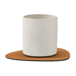 LIND DNA Core coaster curve, Flecked nature Brown Outlet