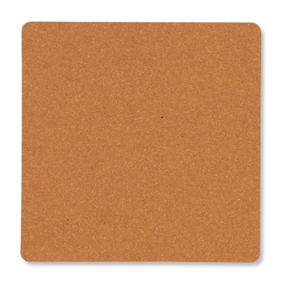 LIND DNA Core coaster square, Flecked nature Brown Clearance