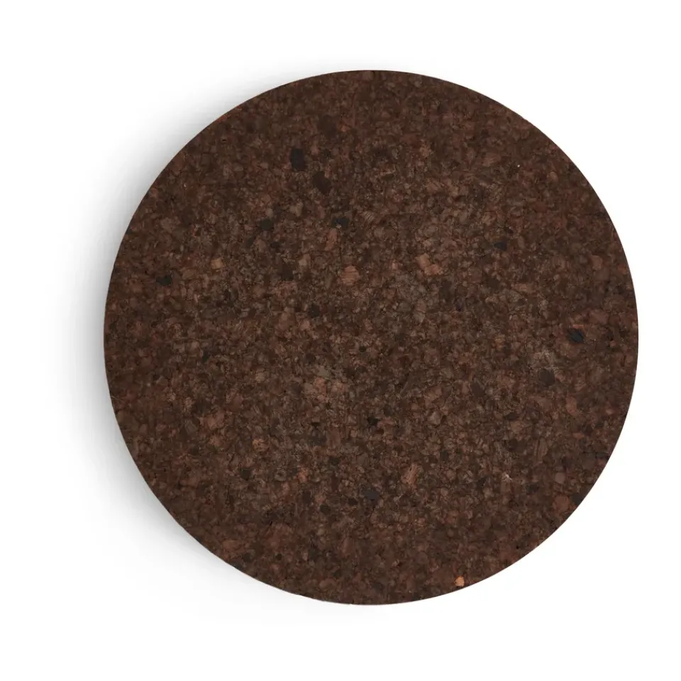 Formgatan Cork trivet smoked, Ø27 cm Brown Best
