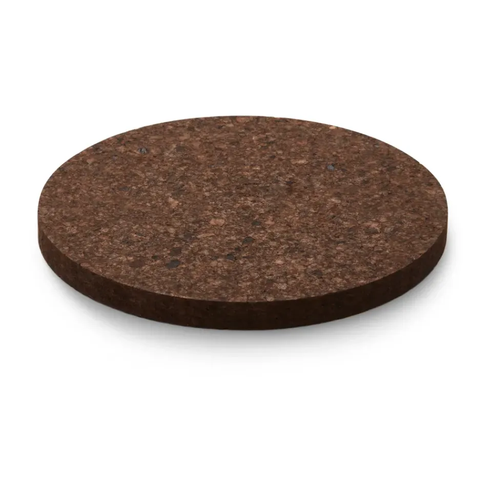 Formgatan Cork trivet smoked, Ø27 cm Brown Best