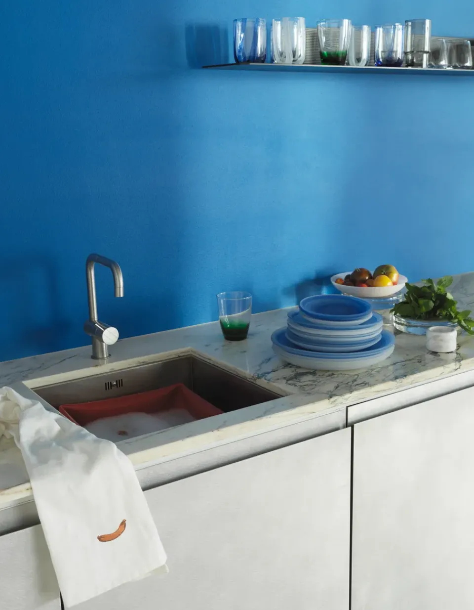 Normann Copenhagen Cosmic plate Ø27, Blue Online