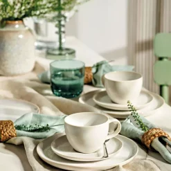 Villeroy & Boch Crafted cotton coffee saucer Ø15 cm, White Hot