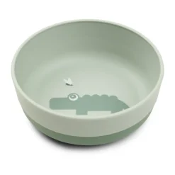 Done by deer Croco foodie bowl Ø12 cm, Green Clearance