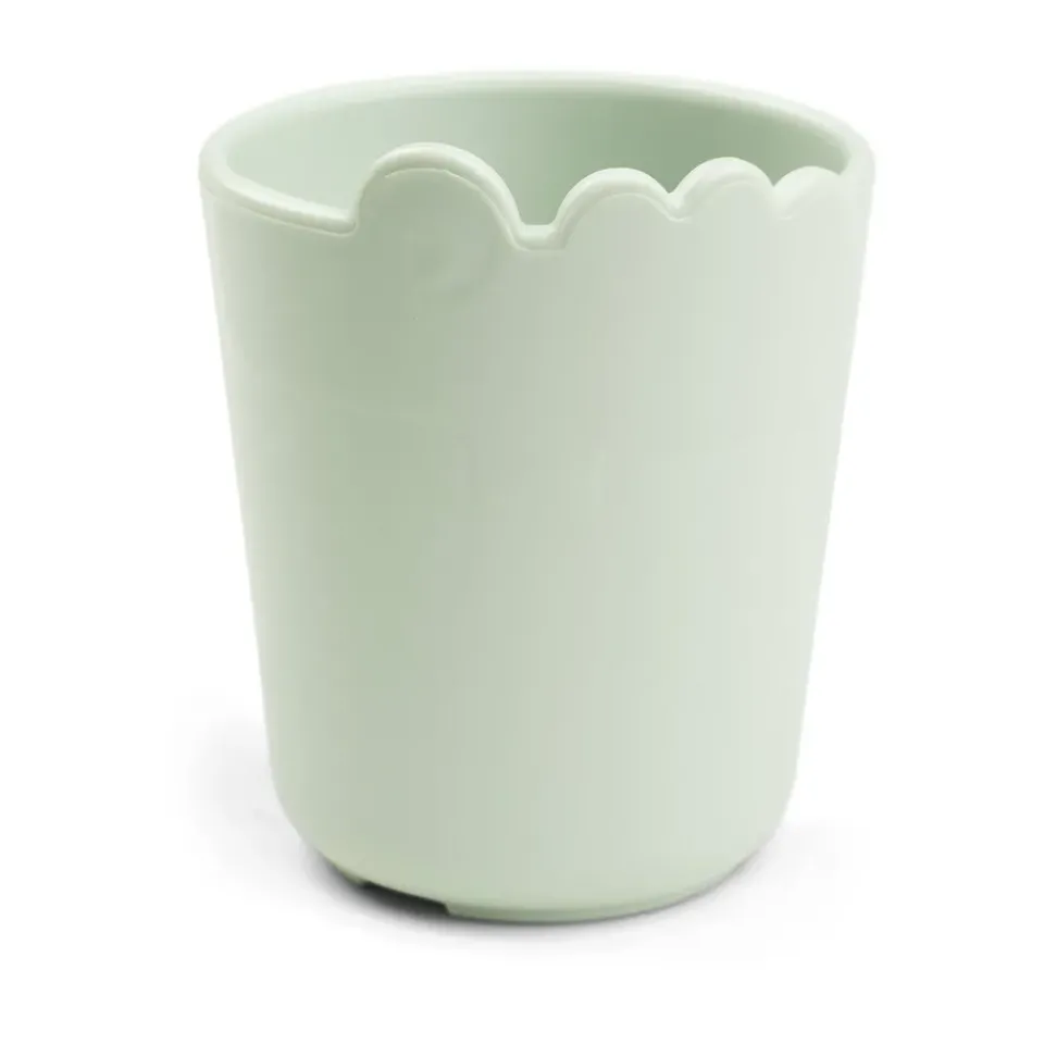 Done by deer Croco kiddish mini mug 10 cl 2-pack, Green Outlet