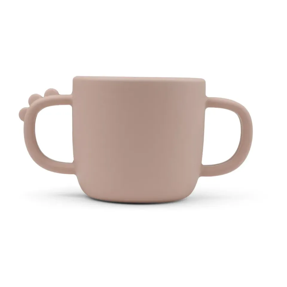 Done by deer Croco peekaboo sippy cup 170 ml, Powder Beige