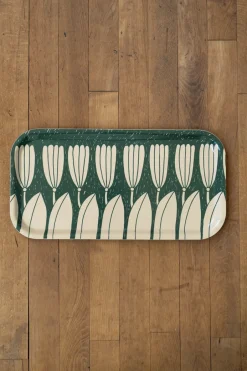 Fine Little Day Crocus tray 22x43 cm, Green GreenBeige Discount