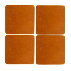 Xapron Cuba coaster 4-pack, Tan Brown Outlet