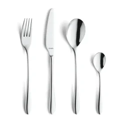 Amefa Cuba cutlery set 24 pieces, Stainless steel Silver-coloured Hot