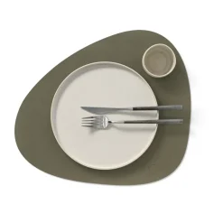 LIND DNA Curve Nupo placemat, Army Green Best