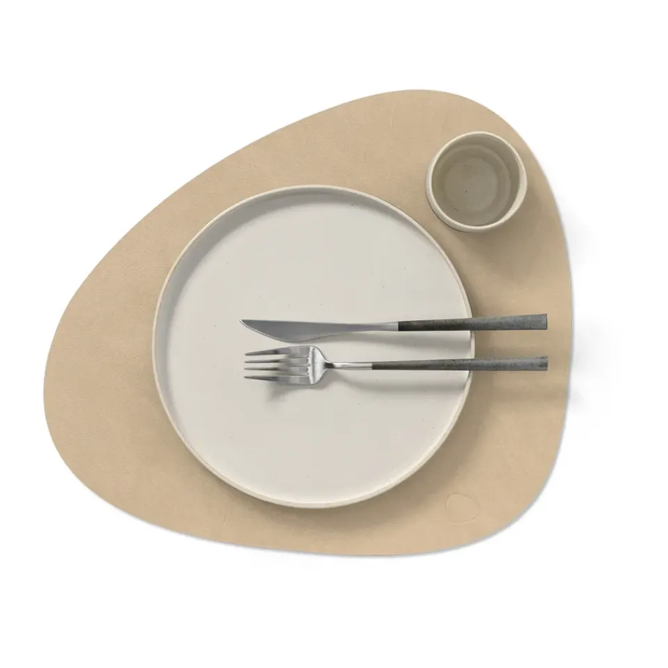 LIND DNA Curve Nupo placemat, Sand Beige Outlet