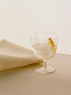 HAY Curve Stem drinking glass 2-pack, Clear Transparent Best
