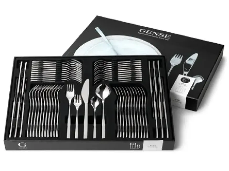 Gense Cutlery set Fuga 60 pieces, Stainless steel Silver-coloured Clearance