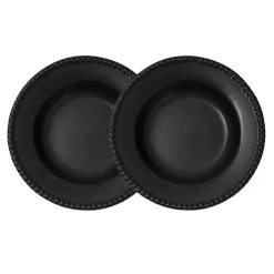 PotteryJo Daria deep plate Ø26 cm 2-pack, ink Black Sale