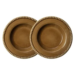 PotteryJo Daria deep plate Ø26 cm 2-pack, Umbra Beige Online