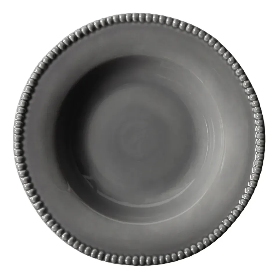 PotteryJo Daria pasta plate Ø35 cm, Clean Grey Discount