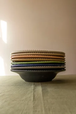 PotteryJo Daria pasta plate Ø35 cm, Clean Grey Discount
