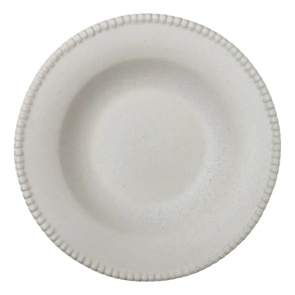 PotteryJo Daria pasta plate Ø35 cm, Cotton matte White Hot