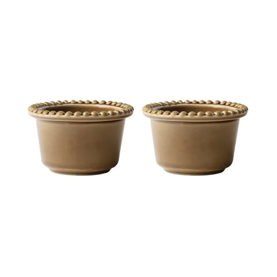 PotteryJo Daria small bowl Ø12 cm 2-pack, Umbra Beige Outlet