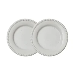 PotteryJo Daria small plate Ø18 cm 2-pack, Cotton shiny White Hot