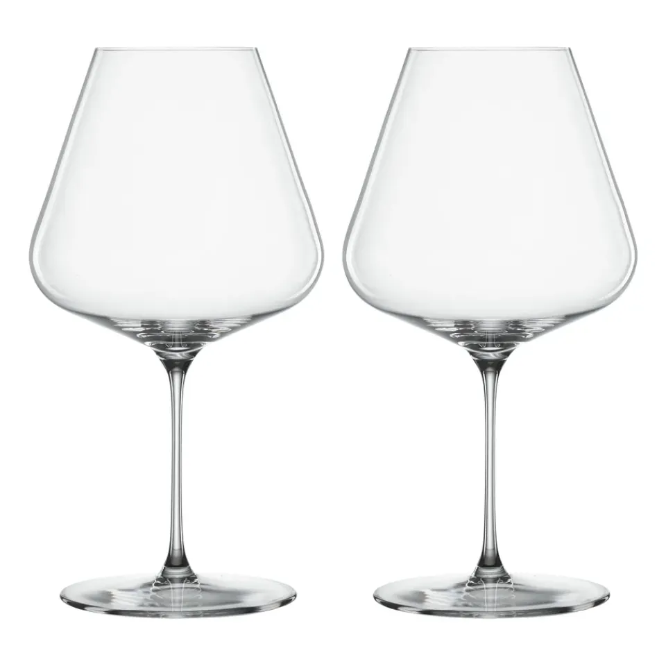 Spiegelau Definition Burgundy red wine glass 96 cl 2-pack, Clear Transparent New